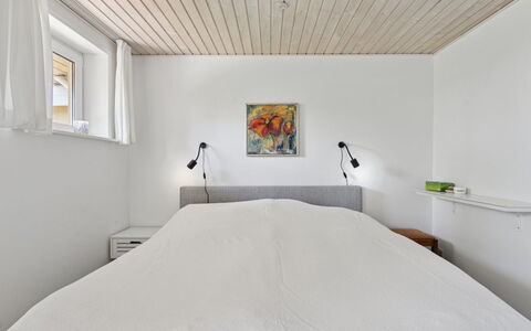 Erin - 200M from the Sea: Bed, Interior Design, Bedroom, Wall, Flooring, Floor, Ceiling, Furniture, Wood, Bed Sheet