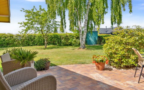 Erin - 200M from the Sea: Grass, Shrub, Garden, Land Lot, Shade, Lawn, Outdoor Furniture, Groundcover, Landscaping