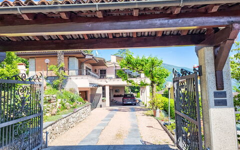 Ca'Sotselva: Residential Area, Home, Shade, Balcony, Estate, Hacienda, Driveway, Villa, Mansion, Flagstone