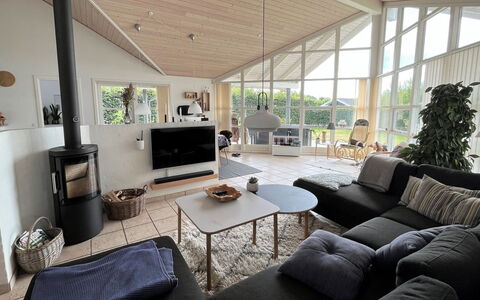Sejer - 350M from the Sea: Couch, Interior Design, Flooring, Living Room, Wood, Furniture, Floor, Ceiling, Home