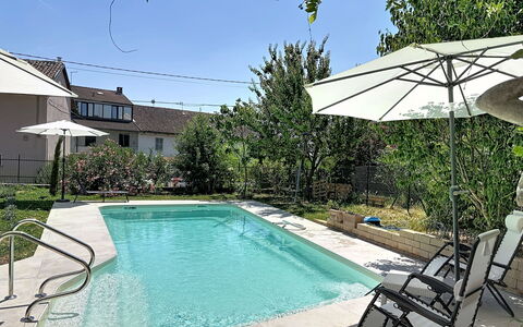 Casetta di Agnese: Swimming Pool, Water, Outdoor Furniture, Resort, Umbrella, Composite Material, Shade, Eco Hotel, Water Feature, Chair