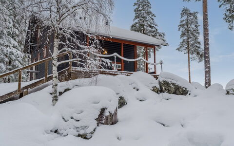 Blue Lake Villa: Bed, Furniture, Bedroom, Interior Design, Bedding, Bed Sheet, Flooring, Wood, Floor, Room