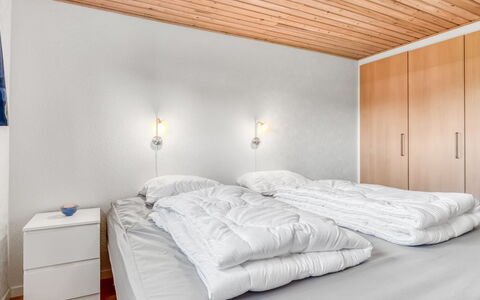 Rathi - from the Sea: Bedroom, Bed, Wood, Ceiling, Interior Design, Bed Sheet, Bedding, Floor, Lighting, Furniture