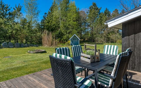 Balthasar - 400M from the Sea: Furniture, Outdoor Furniture, Chair, Table, Outdoor Table, Shade, Garden, Hardwood, Backyard, Kitchen & Dining Room Table