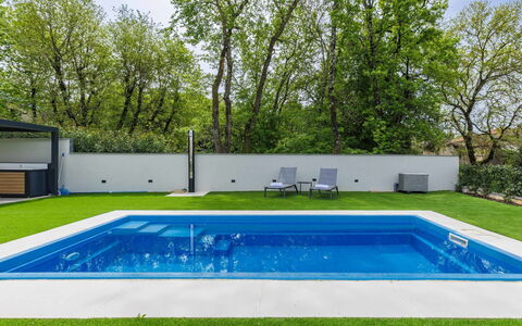 Villa Zoia: Wood, Furniture, Floor, Chair, Shade, Outdoor Furniture, Wood Stain, Awning, Balcony, Outdoor Table