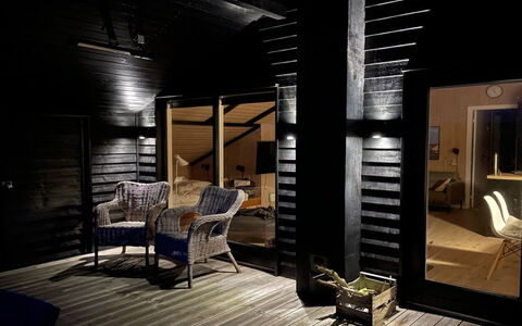 Jyde - 250M from the Sea: Blue, Swimming Pool, Furniture, Outdoor Furniture, Resort, Chair, Shade, Eco Hotel, Flowerpot