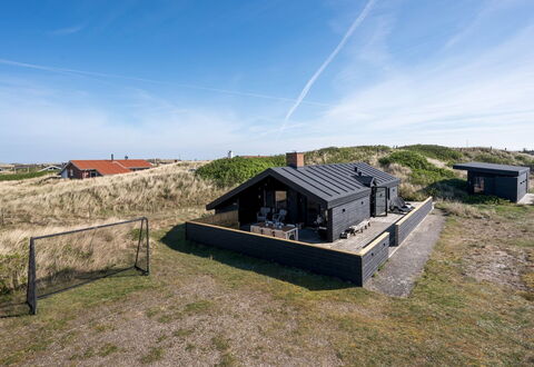 Jyde - 250M from the Sea: House, Home, Roof, Cottage, Shrub, Siding, Door, Garden, Farmhouse
