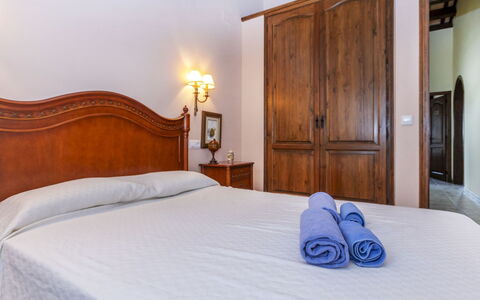 La Falguera: Furniture, Interior Design, Room, Flooring, Floor, Ceiling, Door, Cabinetry, Drawer, Bed Frame