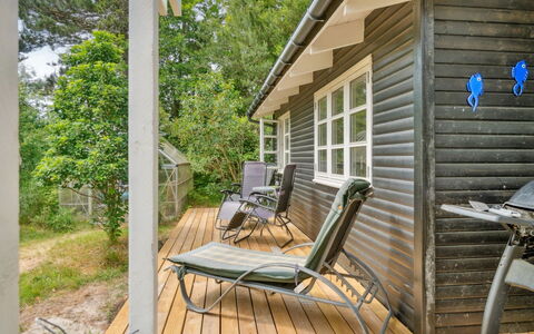 Fridborg - 425M from the Sea: Vegetation, Shrub, Spring, Cottage, Garden, Shade, Backyard, Yard, Chair