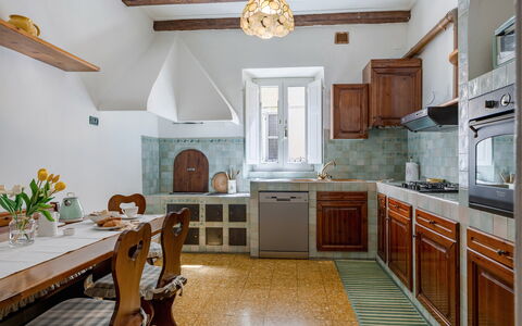 Operapartment: Interior Design, Furniture, Kitchen, Flooring, Wood, Countertop, Ceiling, Cabinetry, Home, Floor