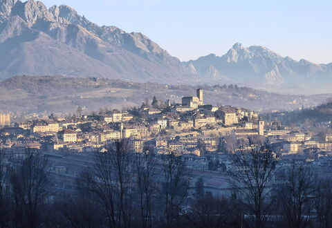 Design Loft, Romantic Retreat, Feltre: Mountainous Landforms, Hill, Mountain, Urban Area, City, Town, Residential Area, Roof, Landscape, Hill Station