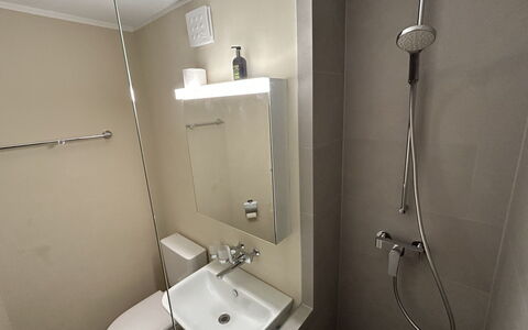 Falera 100: Bathroom, Plumbing Fixture, Wall, Flooring, Bathroom Sink, Floor, Interior Design, Sink, Tap, Plumbing