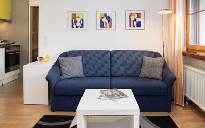 La Siala Apt.47 100.6: Furniture, Interior Design, Couch, Flooring, Floor, Wood, Room, Living Room, Apartment, Table
