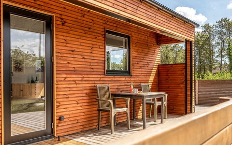 Jerrik - 200M from the Sea: Wood, Home, Porch, Deck, Hardwood, Roof, Wood Stain, Wood Flooring, Eco Hotel