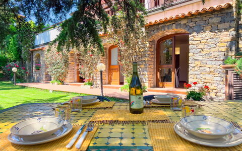 Casa Delle Chicche - Imperia: Resort, Garden, Hacienda, Eco Hotel, Flowerpot, Outdoor Furniture, Swimming Pool, Chair, Yard, Backyard