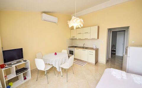 Rogoznica Ražanj 495: Composite Material, Porch, Eco Hotel, Shade, Deck, Outdoor Furniture, Balcony, Patio, Flowerpot, Wood Stain
