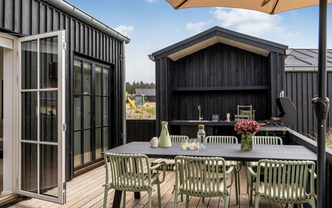 Tessa - 500M from the Sea: Roof, House, Home, Cottage, Door, Siding, Deck, Porch, Plank, Hardwood