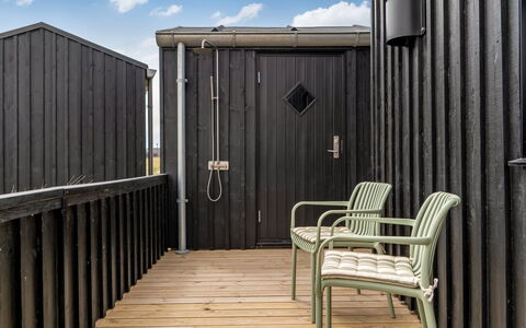 Tessa - 500M from the Sea: Roof, House, Home, Cottage, Door, Siding, Deck, Porch, Plank, Hardwood