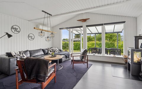 Eweline - 400M from the Sea: Interior Design, Furniture, Flooring, Wood, Ceiling, Floor, Couch, Living Room, Wood Flooring, Lighting