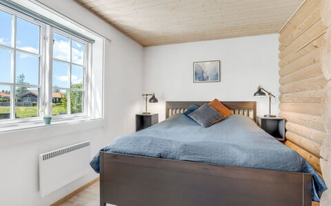 Edzard - 900M from the Sea: Furniture, Bedroom, Interior Design, Bed, Wood, Ceiling, Flooring, Floor, Room, Bed Sheet