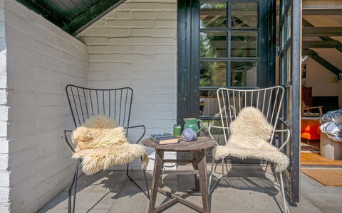 Armgard - 600M from the Sea: Roof, Home, Door, Cottage, Shade, Siding, Yard, Estate, Backyard