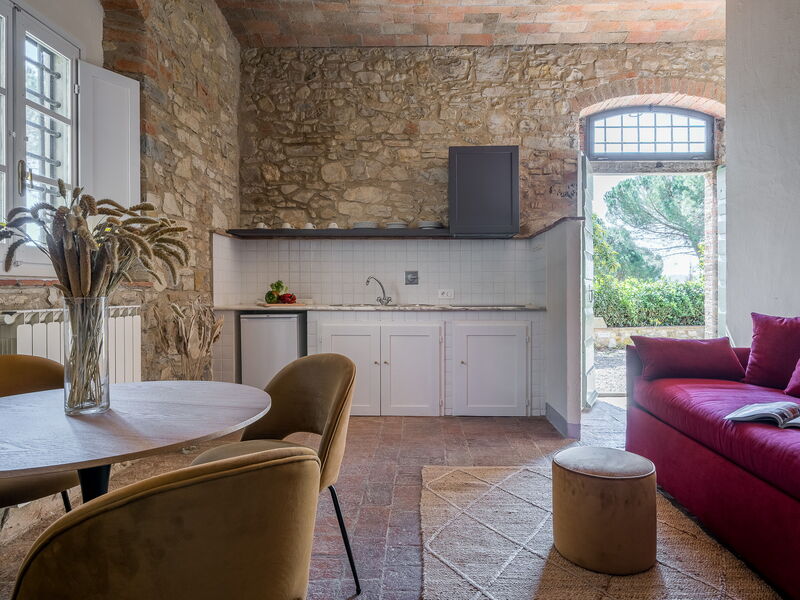 Accommodation:&nbsp;Relais Badia a Passignano - Appartamento Sauvignon