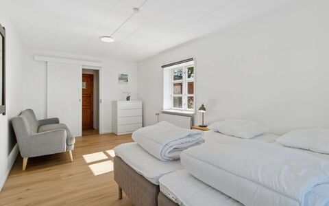 Agny - 2.2Km from the Sea: Furniture, Interior Design, Floor, Wood, Flooring, Bed, Ceiling, Bedroom, Room, Home