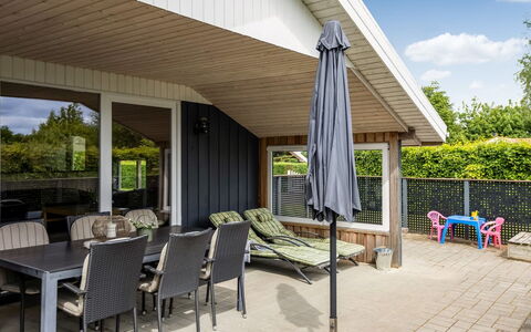 Irlin - 850M from the Sea: Wood, Porch, Shade, Home, Outdoor Furniture, Deck, Patio, Outdoor Structure, Cottage, Wood Stain