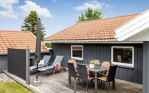 Irlin - 850M from the Sea: Wood, Home, Roof, House, Siding, Cottage, Porch, Outdoor Furniture, Wood Stain, Shade