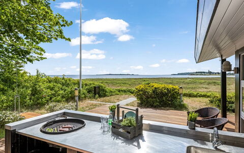 Xaverius - 30M from the Sea: Roof, House, Home, Cottage, Door, Siding, Deck, Porch, Plank, Hardwood