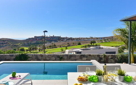 Las Yucas 2: Swimming Pool, Furniture, Chair, Resort, Outdoor Furniture, Eco Hotel, Landscaping, Tile, Shade, Villa