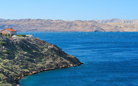 Kamena Kuća: Blue, Coast, Coastal And Oceanic Landforms, Terrain, Sea, Hill, Headland, Promontory, Ocean
