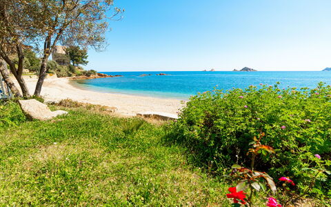 Santa Maria Navarrese 651: Garden, Outdoor Furniture, Resort, Shade, Leisure, Lawn, Eco Hotel, Landscaping, Tent, Park