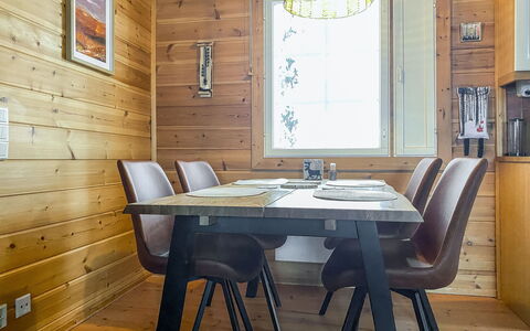 Jerisrannantie 7: Furniture, Flooring, Interior Design, Wood, Floor, Ceiling, Table, Dining Room, Light Fixture, Wood Flooring