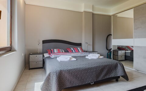 Nest: Furniture, Bed, Bedroom, Interior Design, Bed Sheet, Floor, Flooring, Bedding, Ceiling, Room