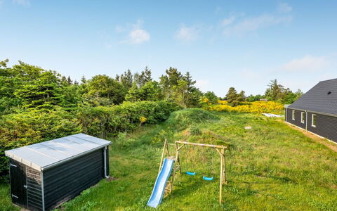 Gerret - 200M to the Fjord: House, Roof, Home, Cottage, Shed, Garden Buildings, Siding, Yard, Log Cabin, Hut