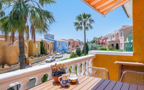 Pueblo de la Paz: Garden, Outdoor Furniture, Resort, Shade, Leisure, Lawn, Eco Hotel, Landscaping, Tent, Park
