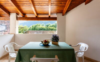 Marina di Andora 725: Garden, Outdoor Furniture, Resort, Shade, Leisure, Lawn, Eco Hotel, Landscaping, Tent, Park