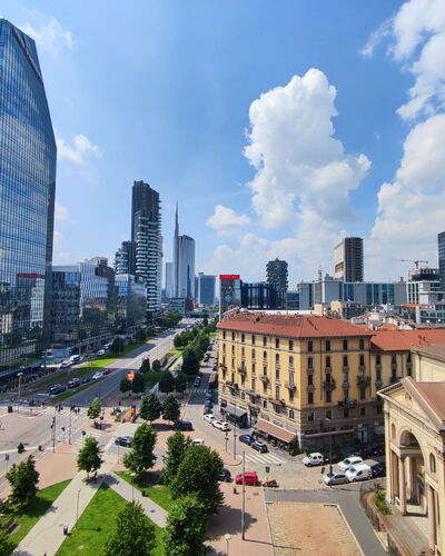 Repubblica City View: Tree, Road Surface, Automotive Exterior, Car, Public Space, Asphalt, Street, Parking, Family Car