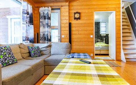Huvila Hietamäki: Wood, Snow, Cottage, Winter, Roof, Home, Freezing, Log Cabin, Siding, Slope