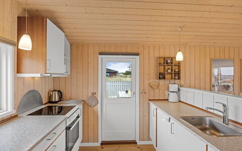 Fridgerd - 300M from the Sea: Wood, Flooring, Floor, Kitchen, Home, Wood Stain, Hardwood, Countertop, Wood Flooring, Plank