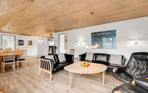 Thiodver - 850M from the Sea: Interior Design, Flooring, Wood Flooring, Wood, Ceiling, Floor, Furniture, Living Room, Couch, Home