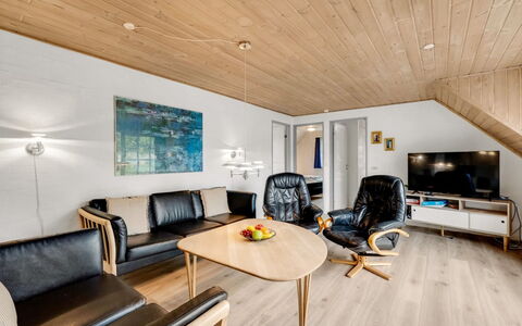 Thiodver - 850M from the Sea: Interior Design, Wood, Ceiling, Flooring, Furniture, Wood Flooring, Room, Floor, Living Room, Home