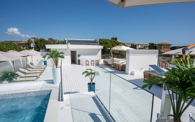 Suite Pineto Pool And Seaside: Resort, Swimming Pool, Urban Design, Home, Umbrella, Shade, Outdoor Furniture, Apartment, Estate, Eco Hotel