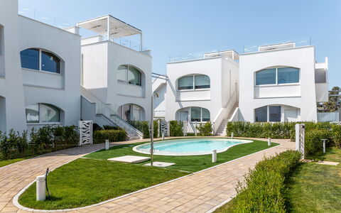 Perla Costa Conero: Shade, Villa, Balcony, Hotel, Swimming Pool, Resort