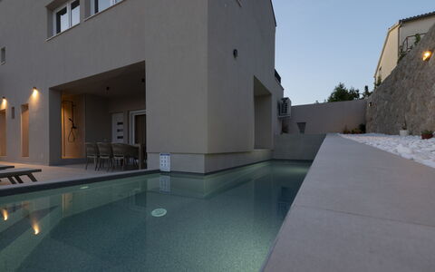 Ivica & Marica: Wall, Architecture, Swimming Pool, Residential Area, Home, Composite Material, Concrete, Estate, Shade, Design