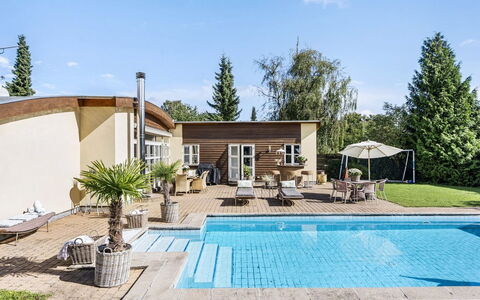 Mads - 1.2Km from the Sea: Swimming Pool, Resort, Outdoor Furniture, Composite Material, Estate, Leisure, Garden, Chair, Umbrella, Shade