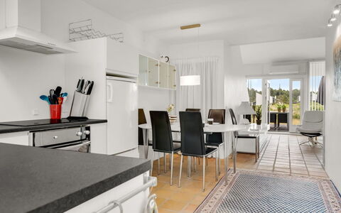 Nis - 900M from the Sea: Furniture, Flooring, Interior Design, Floor, Chair, Room, Ceiling, Table, Kitchen, Kitchen & Dining Room Table