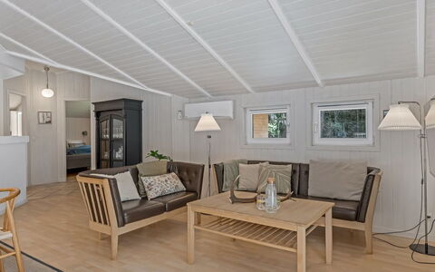 Batsha - 1.7Km from the Sea: Furniture, Interior Design, Flooring, Wood, Floor, Ceiling, Wood Flooring, Room, Living Room, Lighting