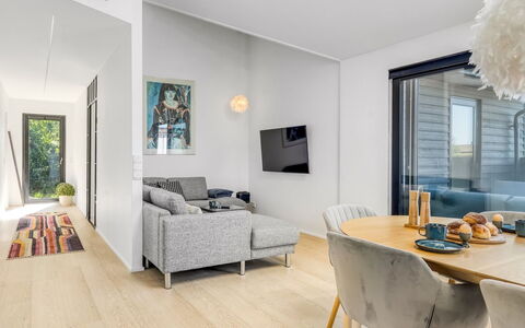 Merve - 250M from the Sea: Flooring, Interior Design, Floor, Wood Flooring, Furniture, Wood, Ceiling, Couch, Living Room, Laminate Flooring